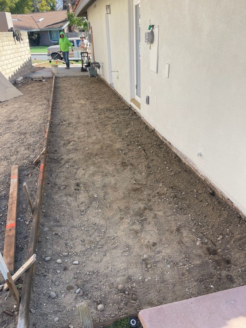 Walkway Preparation